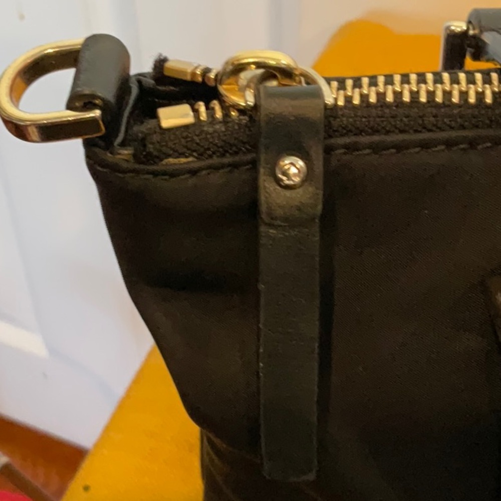 Kate Spade Watson Lane Lucie Crossbody handbag Black Purse Bag Logo - Like New - Picture 5 of 14